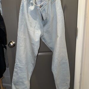 Abercrombie & Fitch Light Blue Relaxed Fit Men's Jeans